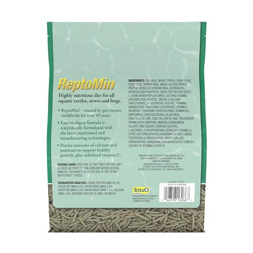 Tetra ReptoMin Floating Food Sticks, For Aquatic Turtles, Newts and Frogs, 2.65 lbs - size: 2.64 Pound (Pack of 1)
