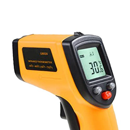 Tyenaza Temperature Measuring Gun, Non Contact Laser Positioning High Accuracy Handheld Infrared Thermometer for Cooking, Pizza Oven