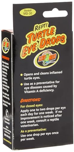 Zoo Med Repti Turtle Eye Drops 2.25 fl. Oz - color: Orange, size: 2.25 Fl Oz (Pack of 1)