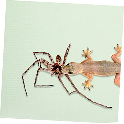 Reptile Carpet Lizard Bedding Tortoise Enclosure Mat Non-Slip Snake Bedding for Crested Gecko Tank - color: Light Green