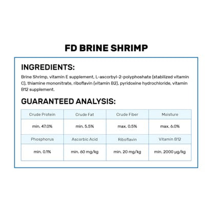 Hikari Bio-Pure Freeze Dried Brine Shrimp for Pets, 0.42-Ounce