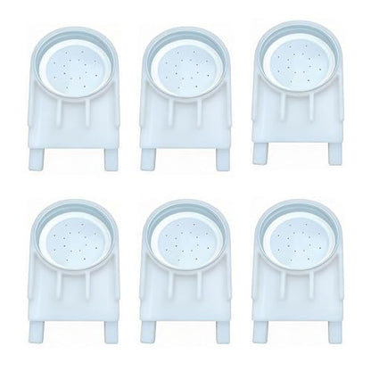 6 Pack Plastic Bee Feeders Entrance Beehive Feeder Honeybee Feeder for Hives Water or Sugar Syrup Feeding Equipment