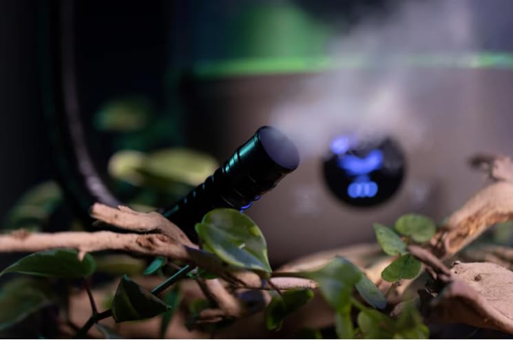 Habitats Digital Reptile Fogger - Programmable Fogging System, Automatic Humidity Control for Reptile Terrariums