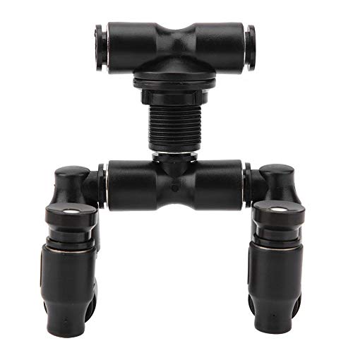 Terrarium Fogger, Dual Head Misting Spray Nozzles Mist Sprinkler Reptile Fogger Reptiles Fogger Mist Sprinkler for Rainforest Tank