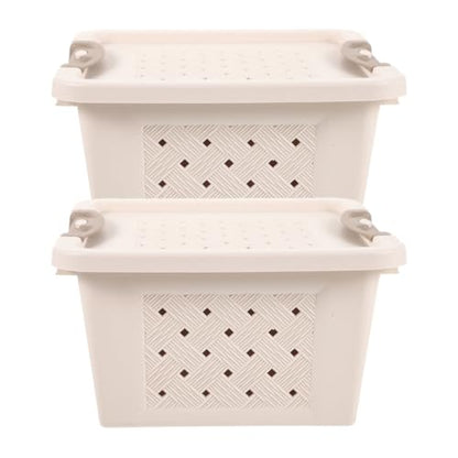 BESPORTBLE 2pcs Small Animal Carrier Case for Hamster Guinea Reptile Bird Portable Pet Transport Box Breathing