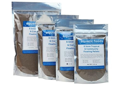 0.5mm - 1/64" Tropical & Community Fish Floating Micro Pellets-WL... 2-lbs - size: 2 Pound (Pack of 1)