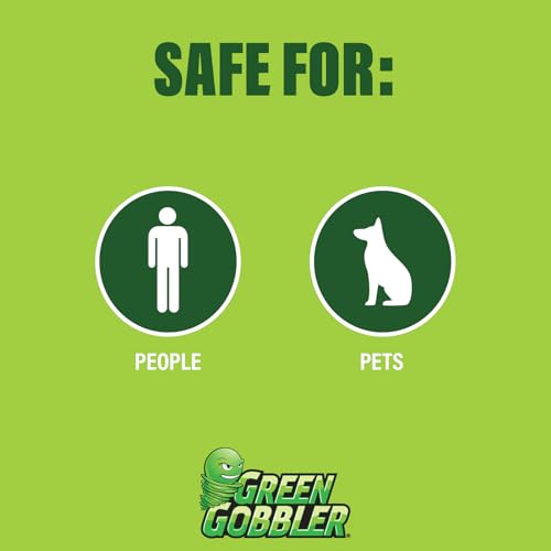 Green Gobbler Natural Total Control Weed & Grass Killer | Made with Concentrated Salt & Vinegar | Pet Safe | Kills to The Root | 1 Gallon Trigger - size: 1 Gallon with Trigger Sprayer