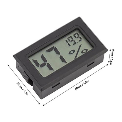 Electronic Thermometer Hygrometer Cigar Box Thermometer Cigar Cabinet Humidity Gauge