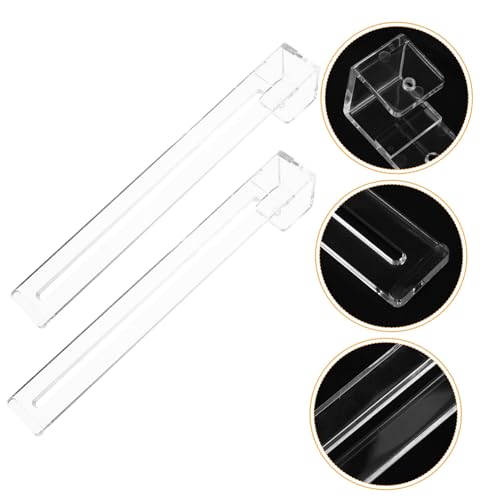 Adjustable Aquarium Hooks Set of 2 Plant Hangers for Fish Tank Reptile Basking Spot