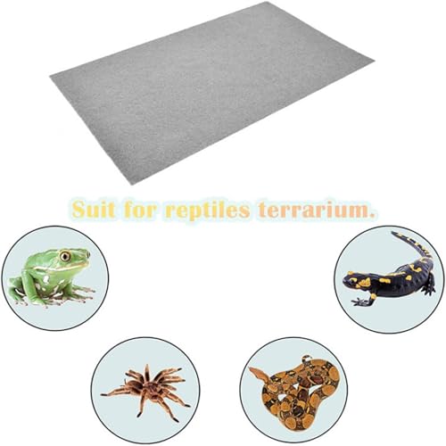 Enhances Pets Habitat with Reptiles Carpet the Perfect Addition for Small Pets Ensuring and Stability Terrarium Liner Reptiles Terrarium Bedding Substrate Liner