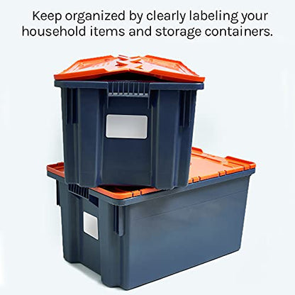 Premium Label Supply White Sticker Half Sheet Labels – 8.5" x 5.5" – Laser/Inkjet Compatible – (2 per Sheet), 1000 Sheets - 2000 Total Adhesive Labels - size: 2000 Labels