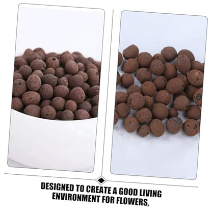 1bag Decorative Clay Rocks for of Breathable Cultivation for Indoor and Water Plants Base for Healthy Growth and Aesthetic Appeal