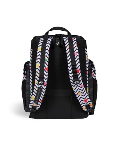 ARENA One Go Swim Backpack Travel Large Size Athletes Sports Equipment Bag 45 Liters - color: Arena Fruits