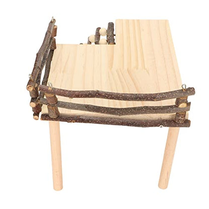 Hamster Climb, Multipurpose Hamster Playing Animal Bridge Rodents Chew Toy for Hamsters Chinchillas Guinea Pig Ferret Reptile