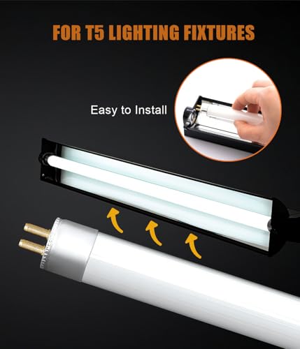 3 Pack 12 Inch T5 Reptile UVB Light Tube 8W 10.0 UVA UVB Reptile Bulb Tropical Desert Habitat Lamp for Reptiles Amphibians Pets - size: 10.0 UVB 3-Pack