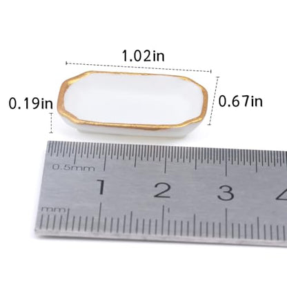 6 Pcs Ant Mini Feeding Dish Cricket Plastic Eating Basin for Ant Scorpion Cricket Snail Crab Manti Millipede Small Insects
