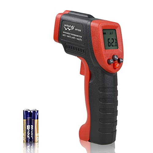 Infrared Thermometer Temperature Gun -58℉ to 1022℉ | Digital Surface Laser Thermometer Gun for Cooking Food, Pizza Oven, Flat Top Grill, Griddle, Soap Making, Reptile