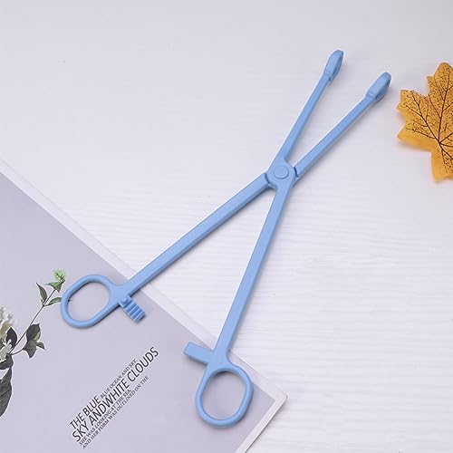 BESPORTBLE 1pc Plastic Pet Cleaning Stool Clamp for Reptiles Lizards and Birds and Easy to Use Waste Removal Tool Scissor Design for Convenient Cleaning - size: Size 2
