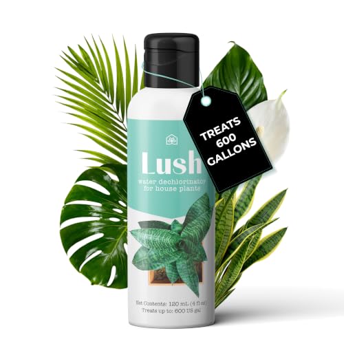 Lush Houseplant Dechlorinator, Ultra‑Concentrated Water Conditioner, 120ml