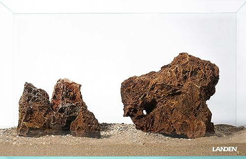 Maple Leaves Stone Natural Aquascaping Rock 18lb Planted Aquarium | Layered texture; iwagumi and planted tank - size: 14 Maple Leaves Stone(3-9 inches,18lbs)