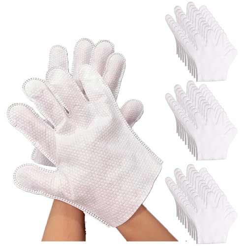 Dust Wiper Cleaning Gloves with Fingers Thick Convenient Easy-Use Dusting Gloves Furniture Wipes Pet Hair Cleaning
