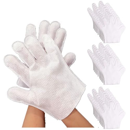 Dust Wiper Cleaning Gloves with Fingers Thick Convenient Easy-Use Dusting Gloves Furniture Wipes Pet Hair Cleaning