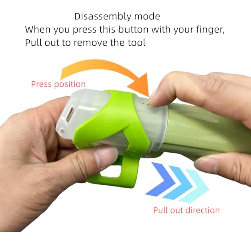 1400B Green Vacuum Hose Self-Cleaning Tool Attachment Compatible With Bissell Little Green Machine Multi-Purpose Tools Brush 4075 3194 3353 2458 3588F 1986 1425 1400W 1725R Replacement Part #1613828 - color: Cleaning tool green