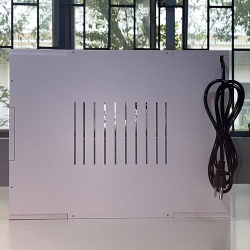 40 * 30CM PVC Reptile Breeding Cage with Heating Lamp Smart Lizard Reptile Enclosure Snake Breeding System Rack with Thermostat Automatic Temperature Control Digital Thermostat Reptile Cabinet - size: 40*30*30CM / 15.7*11.8*11.8 IN