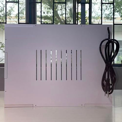 40 * 30CM PVC Reptile Breeding Cage with Heating Lamp Smart Lizard Reptile Enclosure Snake Breeding System Rack with Thermostat Automatic Temperature Control Digital Thermostat Reptile Cabinet - size: 40*30*30CM / 15.7*11.8*11.8 IN