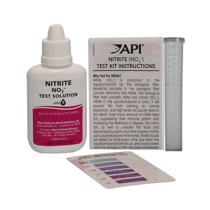 API NITRITE TEST KIT 180-Test Freshwater and Saltwater Aquarium Test Kit - size: 180 tests