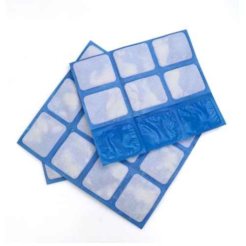 40 Pack Reptile Food Water Pillow Feeder Water Pillows Put in Reptile Enclosure or Tank for Reptiles Frogs Hermit Crab