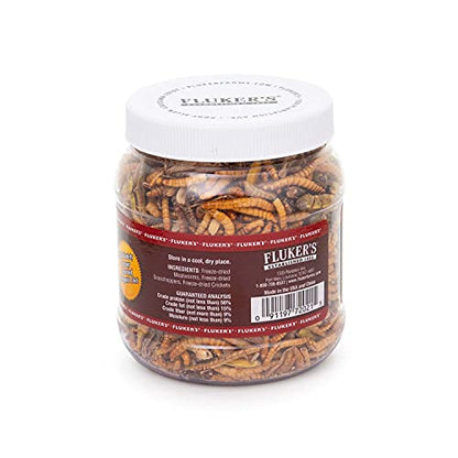 Fluker's Medley Treat for Bearded Dragons, Grasshoppers, Mealworms and Crickets, 1.8 oz - size: 1.8 Ounce (Pack of 1)