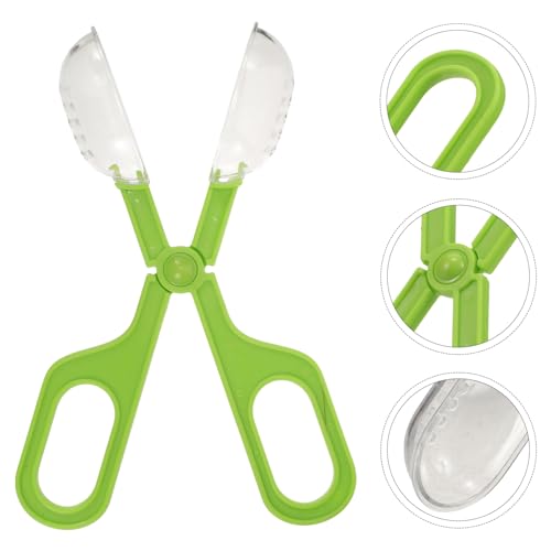 FOMIYES Outdoor Multi-Functional Clamp for Reptile Feeding and Poop Cleaning Tool for Easy Terrarium Maintenance and Dropping Collection for Tortoises Lizards and Frogs
