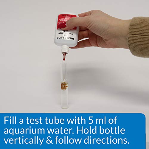 API HIGH RANGE PH TEST KIT 160-Test Freshwater and Saltwater Aquarium Water Test Kit - size: 150-watt halogen bulb, style: High Range pH