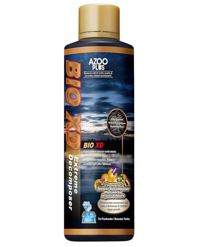 AZOOPLUS BIO XD Extreme Decomposer Nitrifying Bacteria for Freshwater and Saltwater Fish Tank 16.9 Ounces - size: 16.9 oz