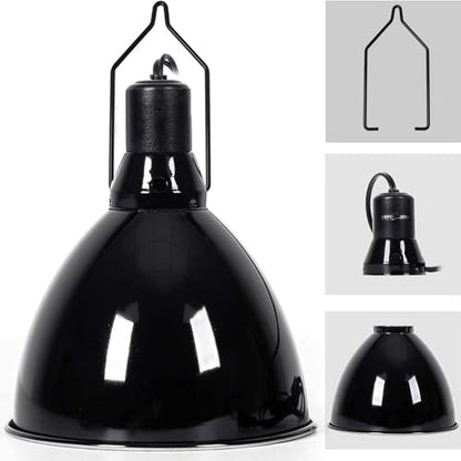 Baoblaze Reptile Lampshade Fixing Clip Lamp Hanger Holder,Fixture,Hanging Hook,Lamp Clip for Glass Container Water Tank Breeding Tank, 4pc
