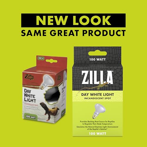Zilla Incandescent Spot Bulbs Day White 100 Watts - size: Pack of 1, style: Day White (100W)