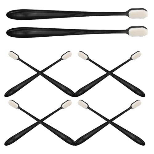 KALLORY 10pcs Turtle Shell Cleaning Brushes for Reptile Accessories, Lightweight Long Handle Scrubbers for Aquatic Tortoise Tank Care and Turtle Health Maintenance