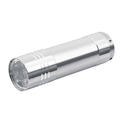 Egg Candler Tester, Portable and Practical Egg Candling Light LED Bright Cool Light for Monitoring Poultry and Reptiles Hatching (Silver)