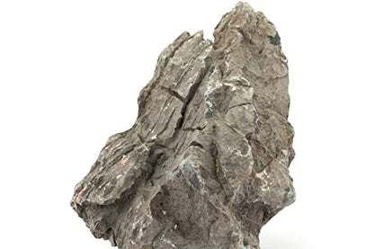 Seiryu Stone Natural Aquascaping Rock 36lb Planted Aquarium Iwagumi | Bluish veined texture; iwagumi and aquascape - size: 07 Seiryu Stones(3-11inch,36lbs)