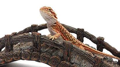 Reptile Bridge, Brown, Reptile Habitat Accessory