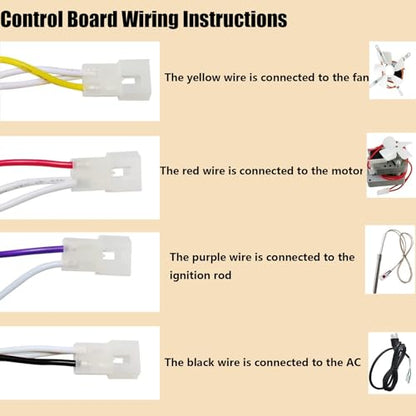 Replacement Pit Boss Digital Thermostat Controller Board with WiFi and Bluetooth Function, can Connect to Mobile APP, Easier to Control Grill Temperature - size: WiFi+Bluetooth controller