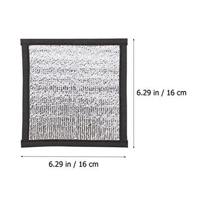 YARNOW 4pcs Heating Pad Reptile Terrarium Heat Mat Reptile Heat Pads Reptile Mat Outdoor Heated Pet Pad Warm Reptile Under Tank Heater Reptiles Mats Waterproof Reptile Pad Pearl Cotton