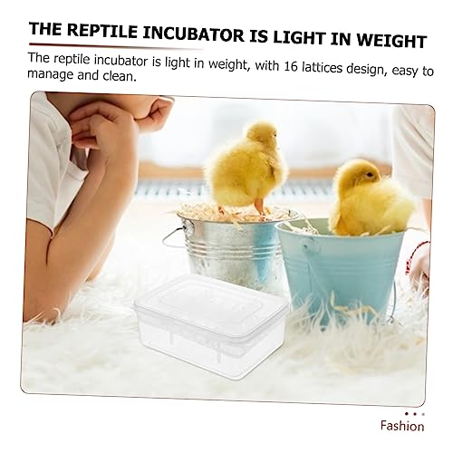 LIOOBO Professional Reptile Incubation Box 16 Egg Incubator Lizard Egg Incubator for Breeding