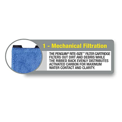Marineland Penguin Power Filter Cartridges, Rite-Size C, 1-Count - size: 1-Count, style: Size C