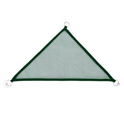 2 Pcs Bearded Dragon Lizard Hammock, Geckos Hammock, Breathable Mesh Reptile Hammock, Suitable for Iguanas, Anoles, Geckos, Snakes, Chameleon（Green） - color: Green