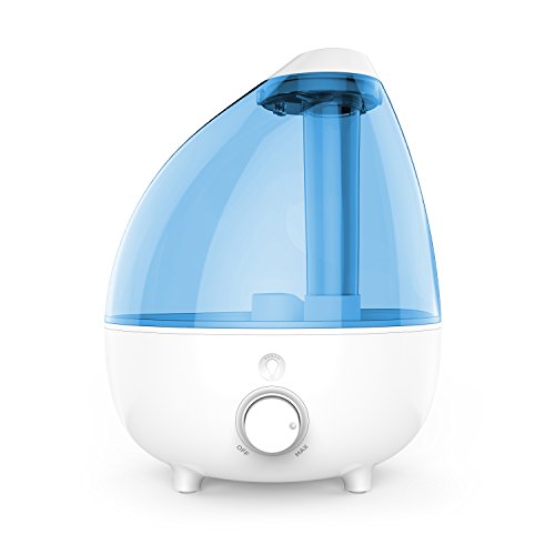 Pure Enrichment MistAire XL Ultrasonic Cool Mist Humidifier - All Day Operation for Large Rooms, 1 Gallon Tank, Variable Mist Control, Automatic Shut-Off, Whisper Quiet, and Optional Night Light - size: MistAire XL (Extra Large)