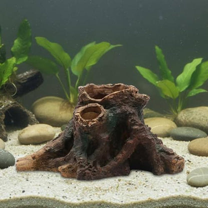 Resin Tree Trunk Resin Tree Trunk Decoration Realistic Design Artificial Driftwood Stump, Lmc20730 - style: Lmc20730