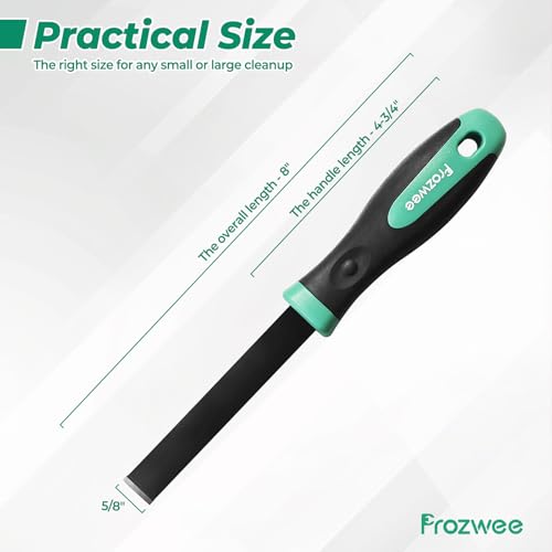 Carbide Scraper(5/8"),Super Gasket Scraper Remover,Green | Durable Tungsten Tip,Comfatable Handle,for Remove Gaskets, Carbon and More from Varied Surfaces,for Metal and Automotive - size: 5/8"