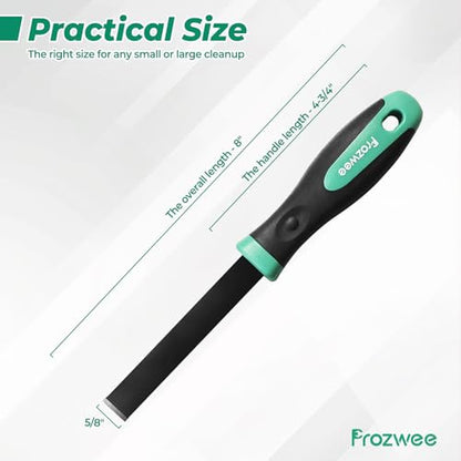Carbide Scraper(5/8"),Super Gasket Scraper Remover,Green | Durable Tungsten Tip,Comfatable Handle,for Remove Gaskets, Carbon and More from Varied Surfaces,for Metal and Automotive - size: 5/8"